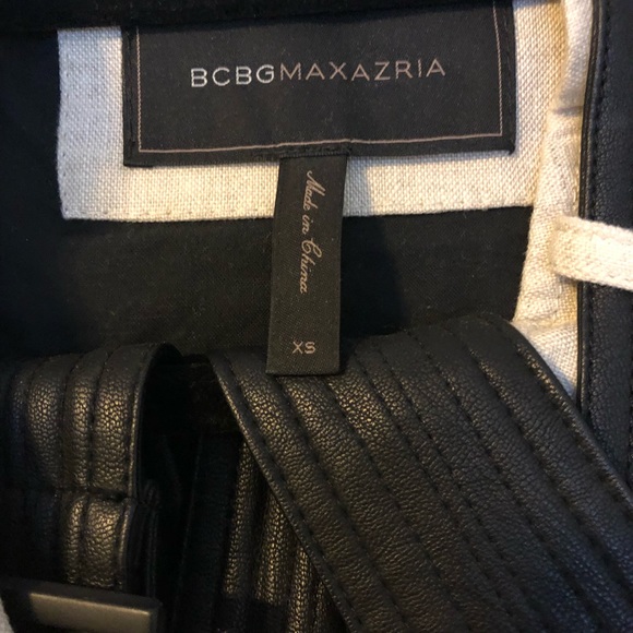 Two-toned Leather Jacket - Picture 3 of 3